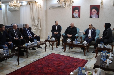 ورود نخست وزیر جمهوری داغستان روسیه به گیلان با استقبال استاندار گیلان