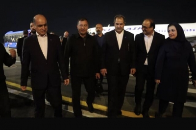 استاندار استان بالکان ترکمنستان وارد گیلان شد