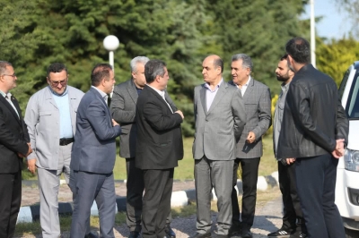 حضور استاندار گیلان در اردوی تیم ملی تیراندازی با کمان در بندرانزلی