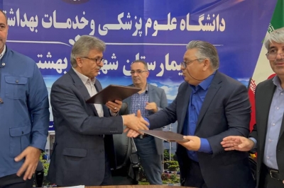 نایب رییس اتاق بازرگانی گیلان در آستارا ساختمان دیالیز اهدا می کند 