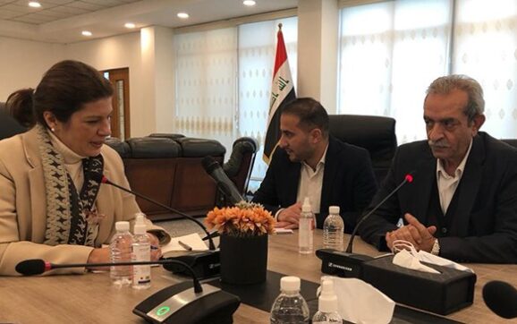 غلامحسین شافعی در دیدار با رئیس سازمان سرمایه‌گذاری عراق مشکلات و مطالبات سرمایه‌گذاران ایرانی در عراق نیاز به پیگیری دارد