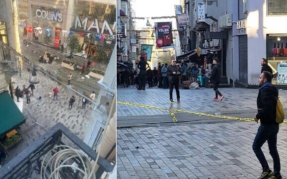 رسانه‌های ترکیه‌ای اعلام کردند: انفجار در خیابان استقلال استانبول با ۶ کشته و ۵۳ زخمی