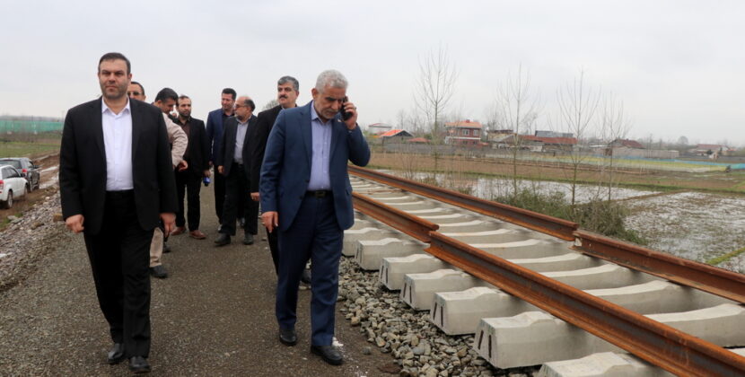 استاندار گیلان اعلام کرد؛ راه آهن رشت-کاسپین خردادماه بهره برداری می شود | مشکل مصالح پروژه حل شده است